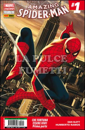 UOMO RAGNO #   615 - AMAZING SPIDER-MAN 1 - COVER C - ALL-NEW MARVEL NOW!